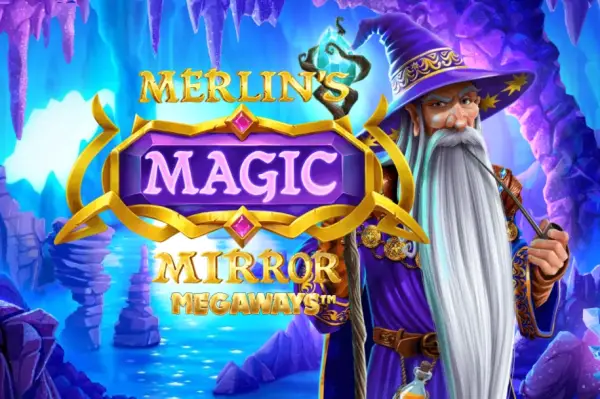 Merlin's Magic Mirror Megaways Logo