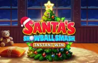 Santa's Snowball Smash Instant Win Logo