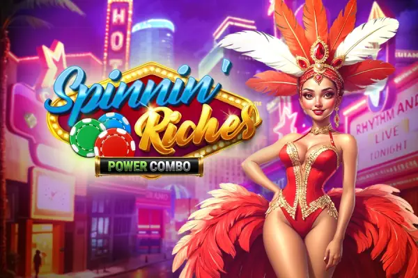 Spinnin' Riches Power Combo Logo