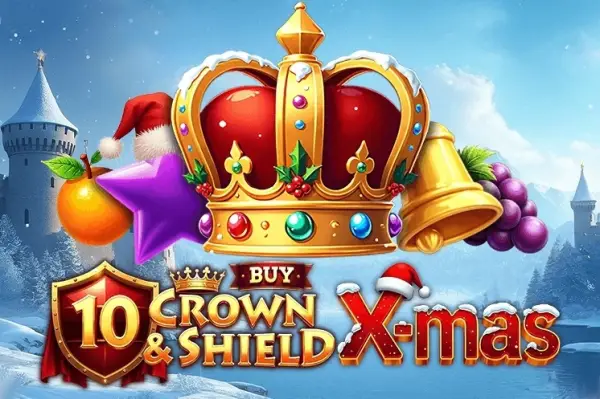 10 Crown & Shield Buy Xmas Logo