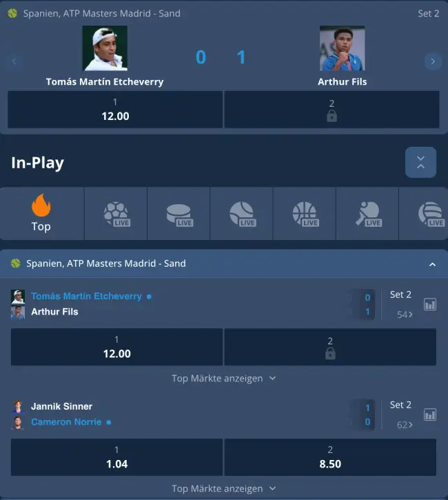 Platincasino Sportwetten Test