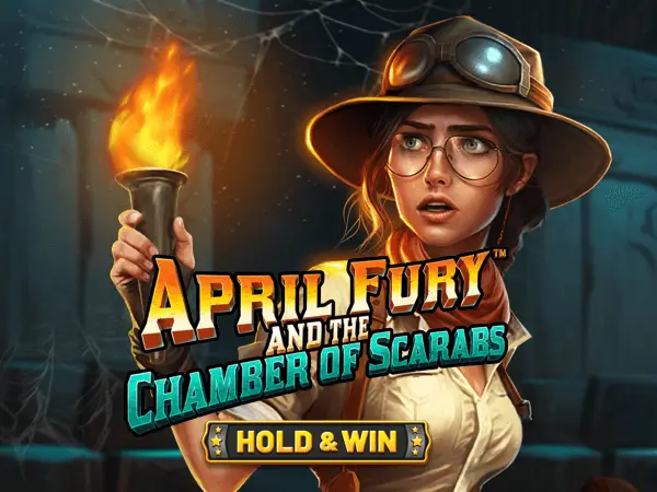 April Fury and the Chamber of Scarabs Logo