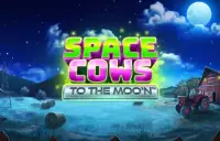 Space Cows To The Moon Logo