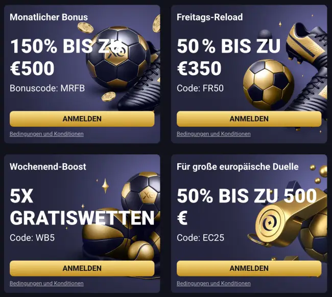 RollXO Sportwetten Test