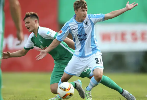 1. Spieltag 3. Liga, Richard Neudecker vom TSV 1860 München.