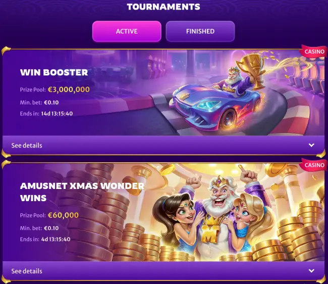 Midarion Casino Tournaments