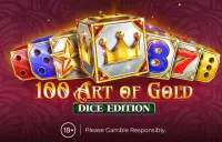 100 Art of Gold Dice Edition Logo