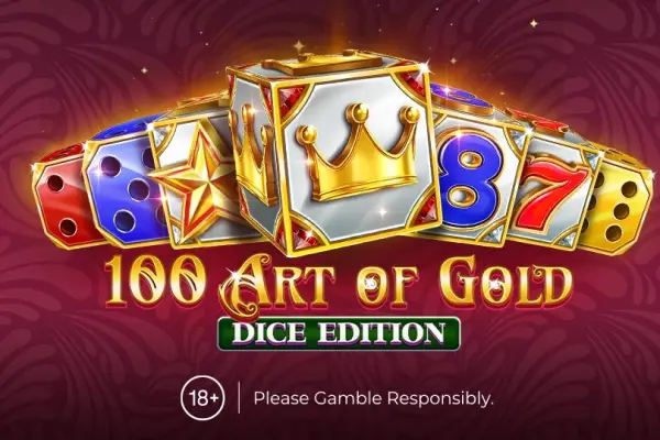 100 Art of Gold Dice Edition Logo