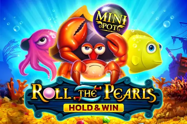 Roll The Pearls Hold & Win Logo
