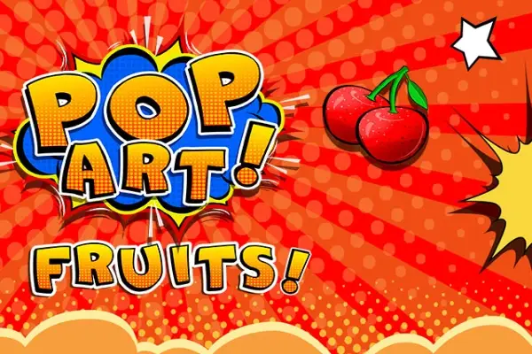 Pop Art Fruits Logo
