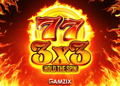 3x3 Hold The Spin Logo