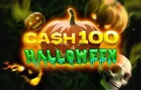 Cash 100 Halloween Logo