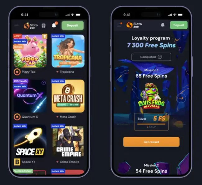 Slotozen Casino App
