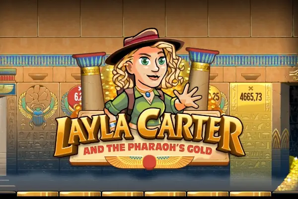 Layla Carter and the Pharaoh's Gold Logo