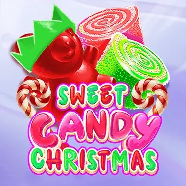 Sweet Candy Christmas Logo