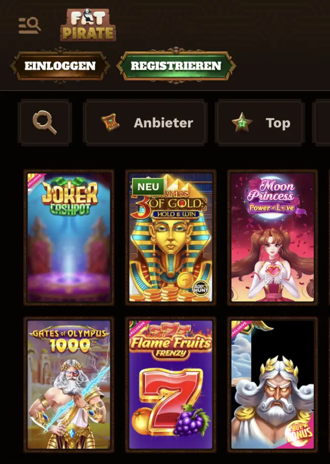 Fatpirate Casino Test