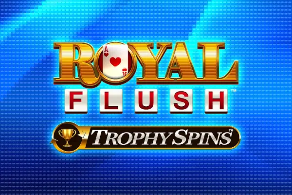 Royal Flush Trophy Spins Logo