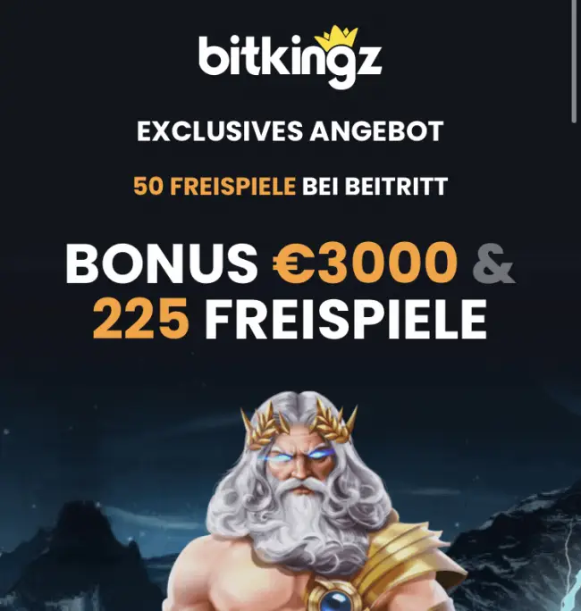 Bitkingz Casino Bonus ohne Einzahlung