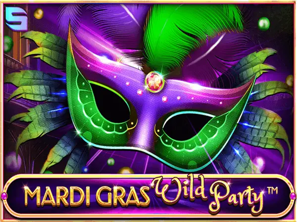 Mardi Gras Wild Party Logo