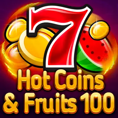 Hot Coins & Fruits 100 Logo