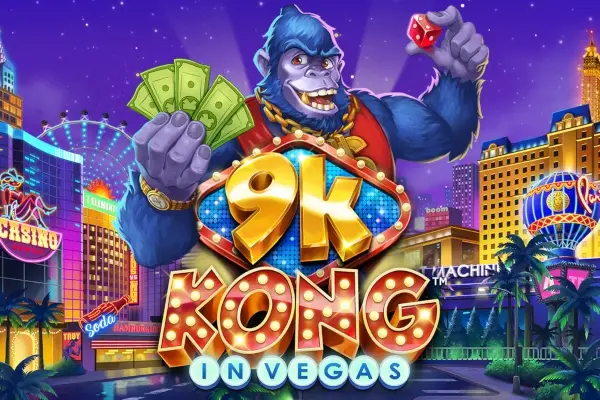 9k Kong in Vegas Logo