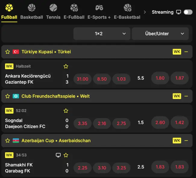 FreeSpinza Sport Test