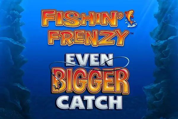 Fishin' Frenzy Even Bigger Catch Logo