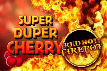 Super Duper Cherry Red Hot Firepot Logo