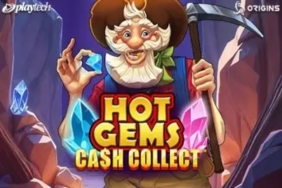Hot Gems Cash Collect Logo