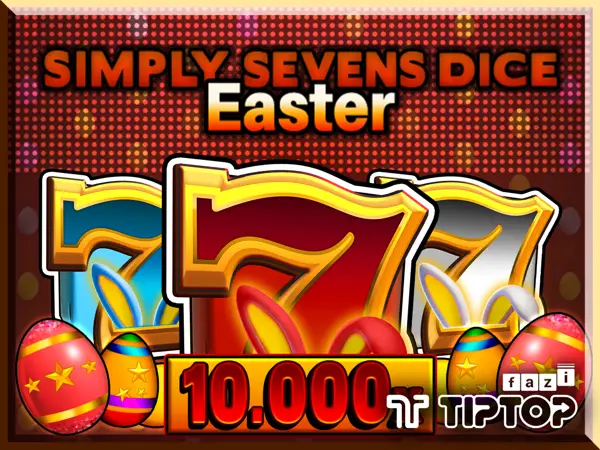 Simply Sevens Dice Easter Logo
