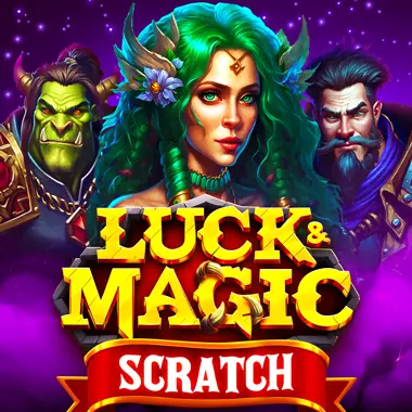 Luck & Magic Scratch Logo