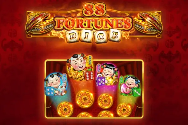 88 Fortunes Dice Logo