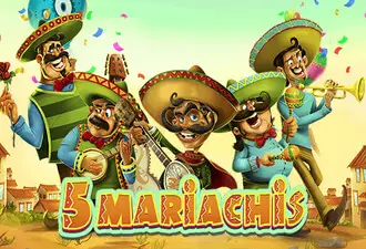 5 Mariachis Logo