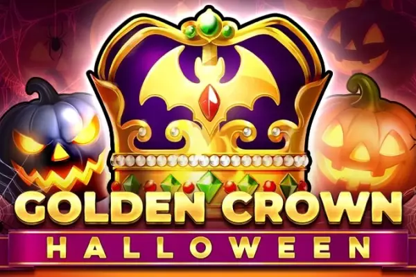 Golden Crown Halloween Logo