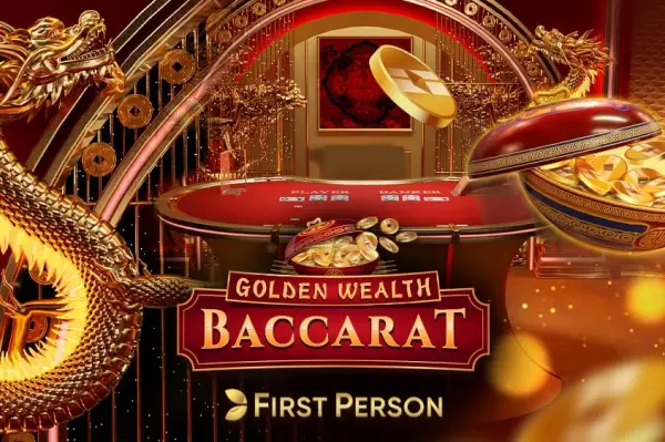 First Person Golden Wealth Baccarat Logo