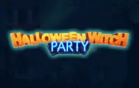 Halloween Witch Party Logo