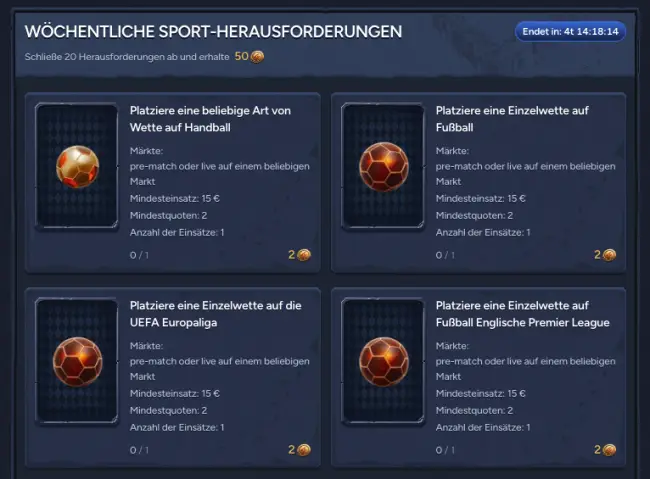 Betwarts Sport Test