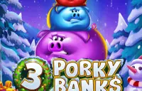 3 Porky Banks Christmas Logo