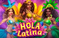 Hola Latina Logo