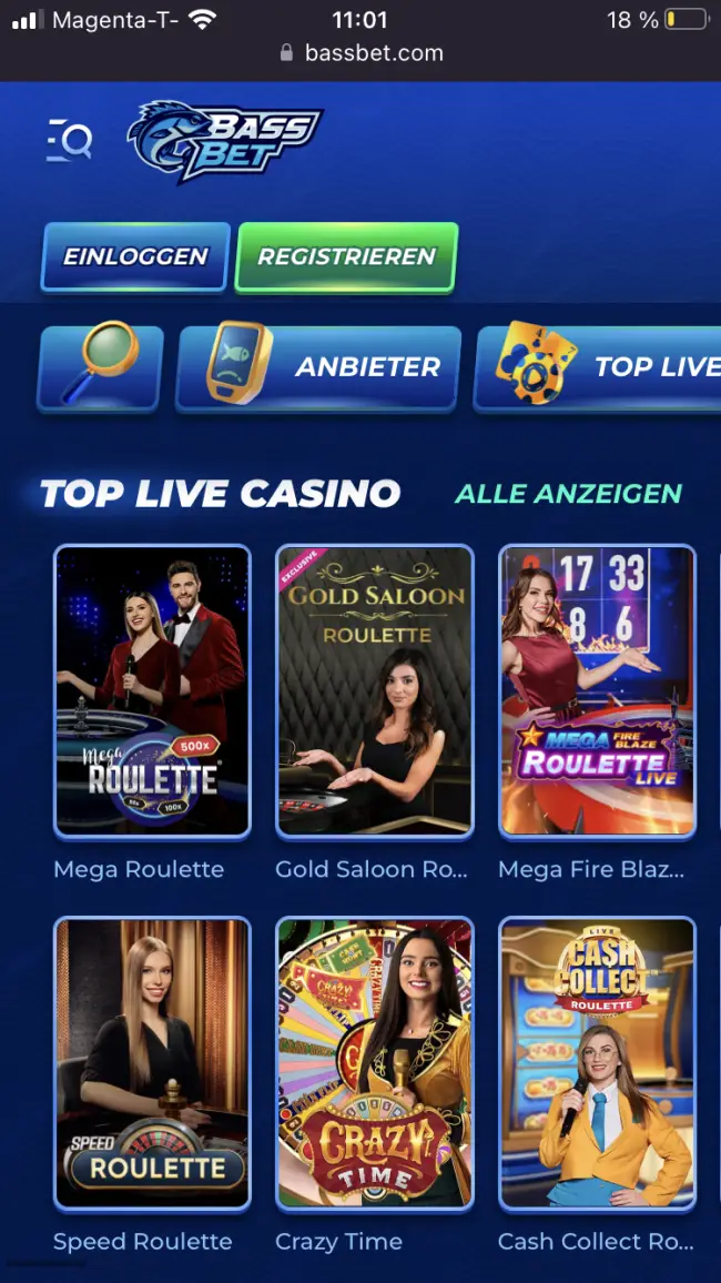 Bassbet Casino Test