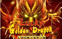 Lucky Golden Dragon Lock 2 Spin Logo