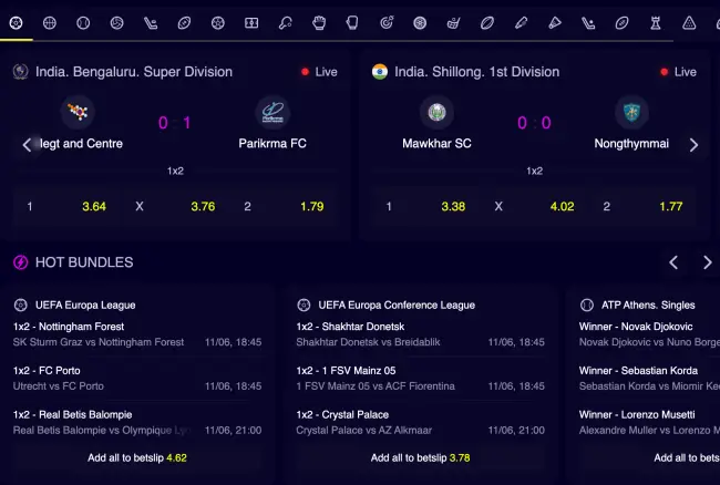 Slotoro Sport Betting