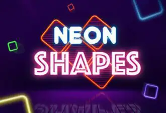 Neon Shapes Logo