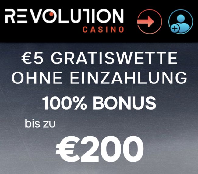 Revolution Casino Gutschein