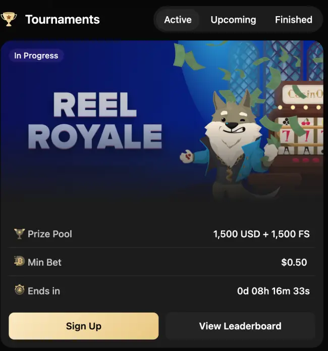 Wolf Casino Test