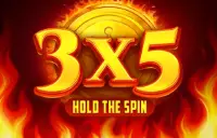 3x5: Hold the Spin Logo