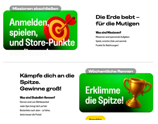 Shakebet Casino Test