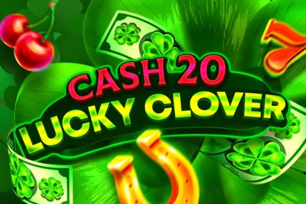 Cash 20 Lucky Clover Logo