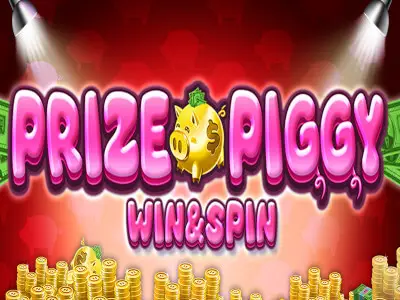 Prize Piggy Win & Spin Logo