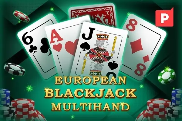 European Blackjack Multihand Logo